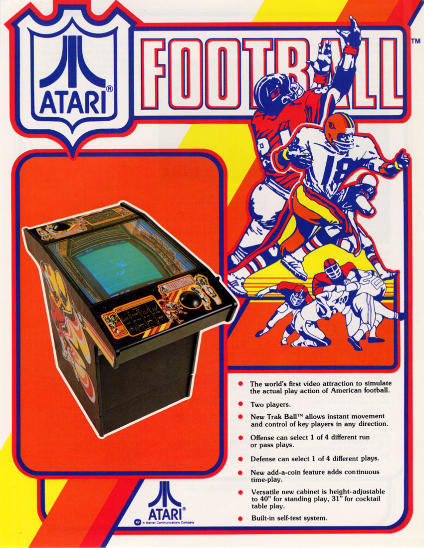 atari football arcade for sale