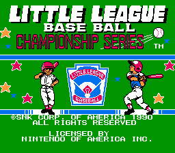 File:Little League Baseball Championship Series NES title.png