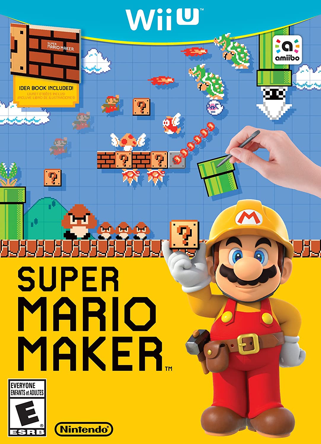 Super Mario Maker Wii U NA Box 