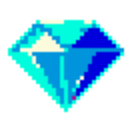 File:Bubble Bobble item giant diamond blue.png