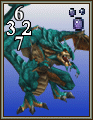 FFVIII Blue Dragon monster card.png