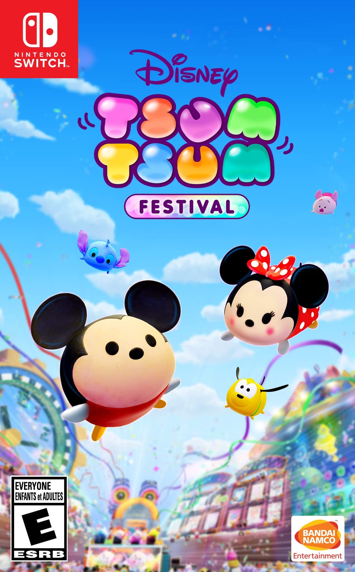 Box artwork for Disney Tsum Tsum Festival.