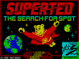 File:SuperTed The Search for Spot title screen (ZX Spectrum).png