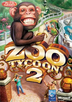 Box artwork for Zoo Tycoon 2.
