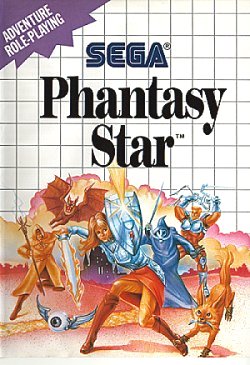 Box artwork for Phantasy Star.