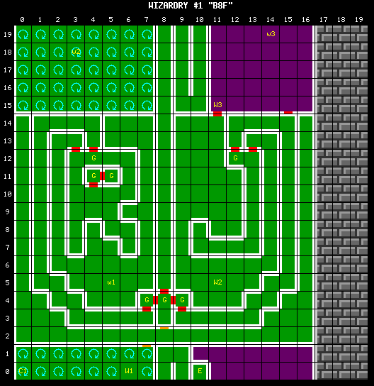 Wizardry Proving Grounds of the Mad Overlord/Floor 8 — StrategyWiki