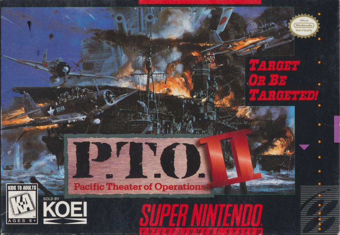 SFC★P.T.O. Pacific Theater of Operations P.T.O. IV - Pacific Theater of Operations - Playstation 2