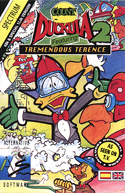 File:Count Duckula 2 ZX Spectrum cover.png