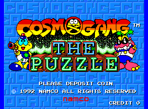 File:Cosmo Gang The Puzzle title screen.png