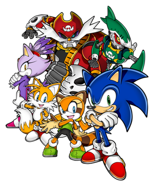 sonic rush adventure character sprites