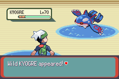 Kyogre, Victory Road Wiki