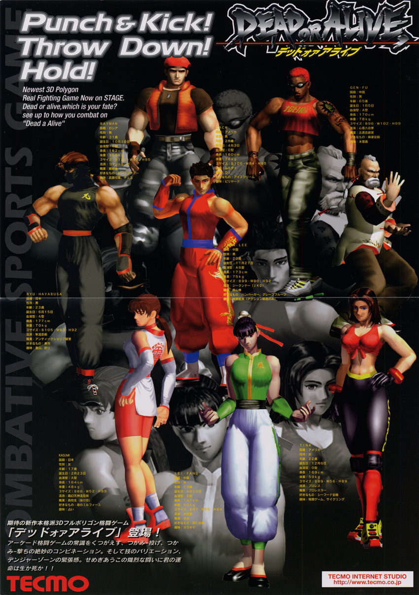 The Official Dead Or Alive Series Thread Dead_or_Alive_arcade_flyer