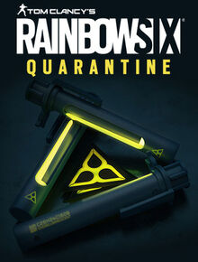 Box artwork for Tom Clancy's Rainbow Six: Quarantine.