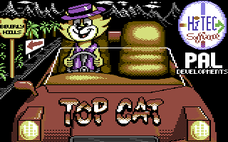 File:Top Cat title screen (Commodore 64).png — StrategyWiki | Strategy ...