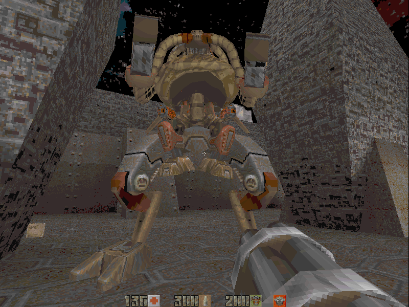 Quake 2 прохождение. Макрон квейк 2. Макрон Quake. Quake II Макрон. Квейк 2 боссы.