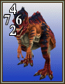 FFVIII T-Rexaur monster card.png