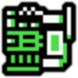 File:Bionic Commando NES item communicator green.png