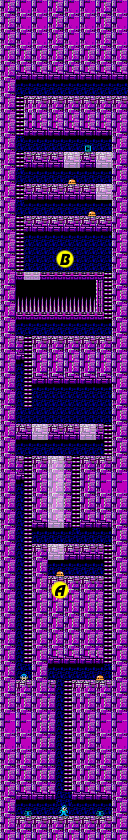 Mega Man 2 map Wily Stage 4A.png