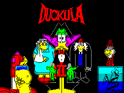 File:Count Duckula 2 title screen (ZX Spectrum).png