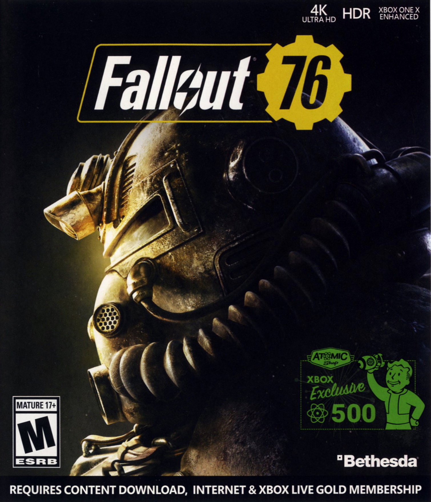 Box artwork for Fallout 76.