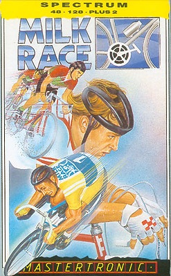 Box artwork for Milk Race.