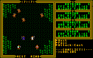 ultima iii combat