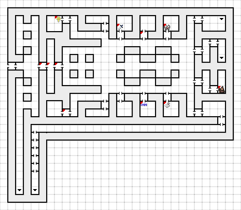 Deep Dungeon 3 map Town 3.png