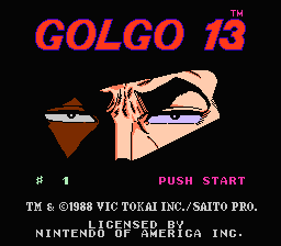 File:Golgo 13 Top Secret Episode NES title.png