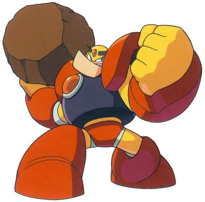File:Mega Man 1 artwork Guts Man.jpg