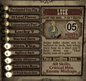 Fallout: New Vegas/S.P.E.C.I.A.L. — StrategyWiki, the video game