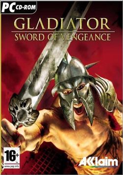 Box artwork for Gladiator: Sword of Vengeance.