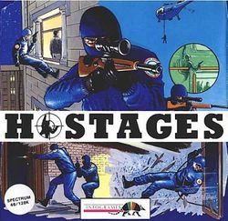 Box artwork for Hostages.