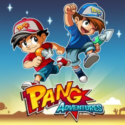 Box artwork for Pang Adventures.