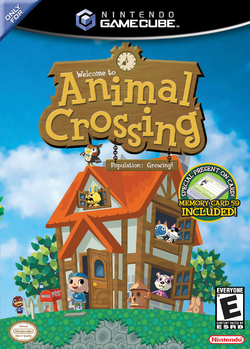 Box artwork for Animal Crossing.