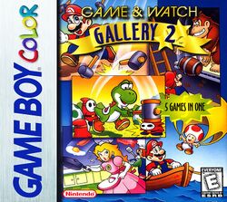 Box artwork for Game Boy Gallery 2.