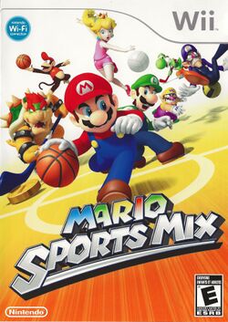 Box artwork for Mario Sports Mix.