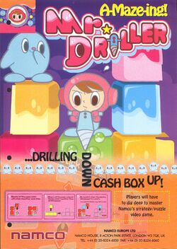 Box artwork for Mr. Driller.