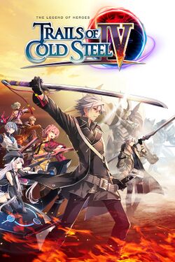 Box artwork for The Legend of Heroes: Trails of Cold Steel IV.