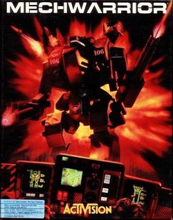 Box artwork for MechWarrior.