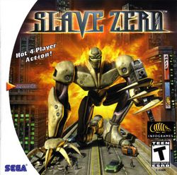 Box artwork for Slave Zero.