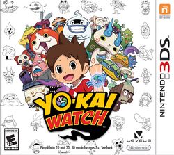 Box artwork for Yo-kai Watch.