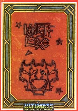 Box artwork for Knight Lore.