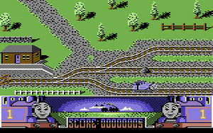 Thomas the Tank Engine and Friends gameplay (Commodore 64).png