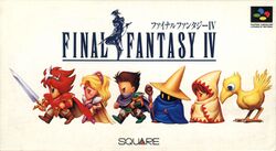 Box artwork for Final Fantasy IV.
