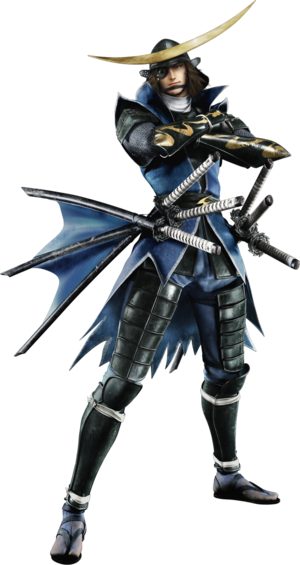 Sengoku Basara SH character Masamune.png