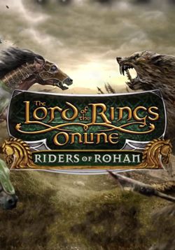 Box artwork for The Lord of the Rings Online: Riders of Rohan.