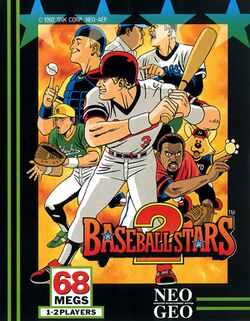 Box artwork for Baseball Stars 2.