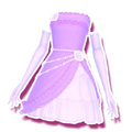 File:Pripara Floral Lavender Wedding Dress webp StrategyWiki