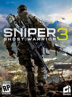 Box artwork for Sniper: Ghost Warrior 3.