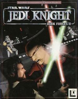 Box artwork for Star Wars Jedi Knight: Dark Forces II.